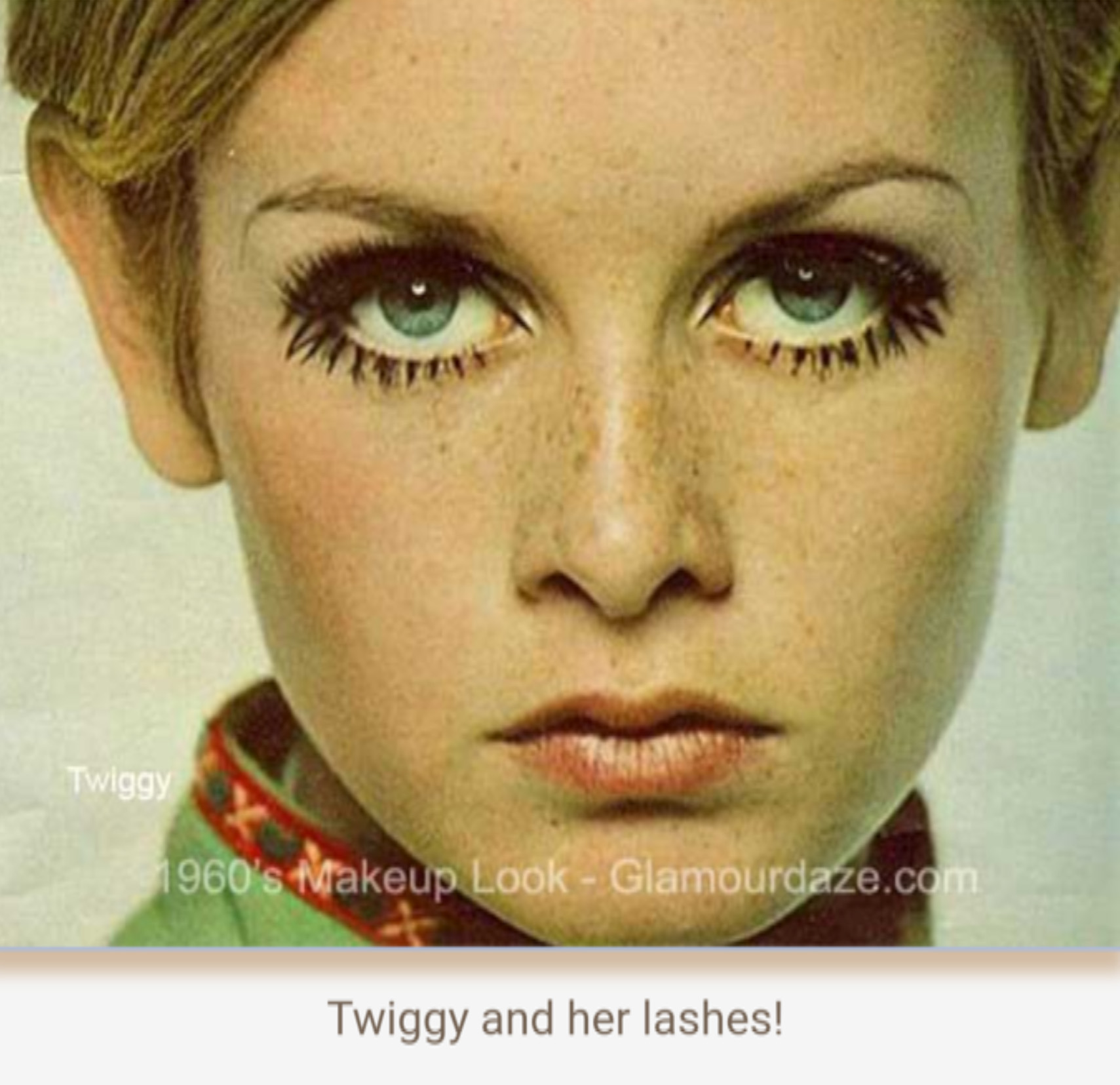 The makeup looks of 1960’s
